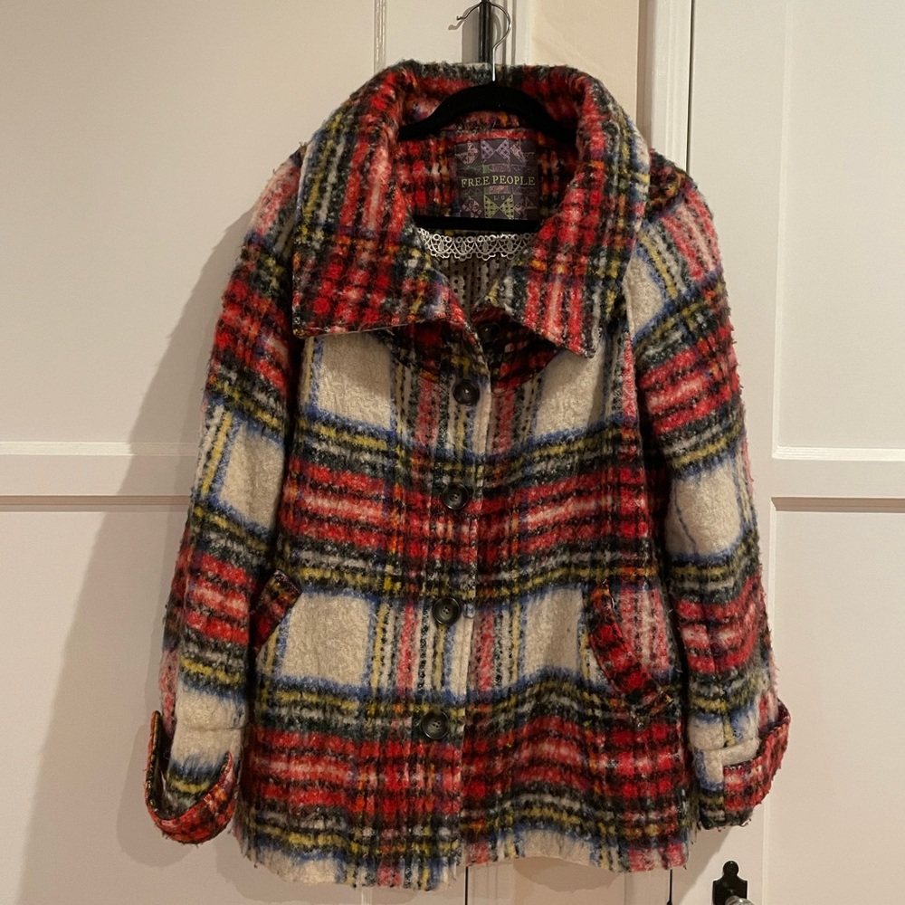 Free People wool peacoat